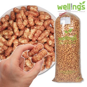 [박스포장] HACCP 업소용 대용량 옛날 과자 뻥튀기 카라멜콘 참맛콘 맛나콘 1.6kg