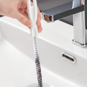 세면대 머리카락 제거 배수구클리너 와이어 긴솔 뚜러뻥