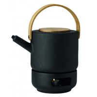 Stelton 스텔톤 테오 티팟 찻주전자 티라이트 워머 세트 1.25L