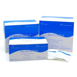대한 약국멸균거즈 4x4x8P(9.5x9.5cmx8겹) 5장x20포입