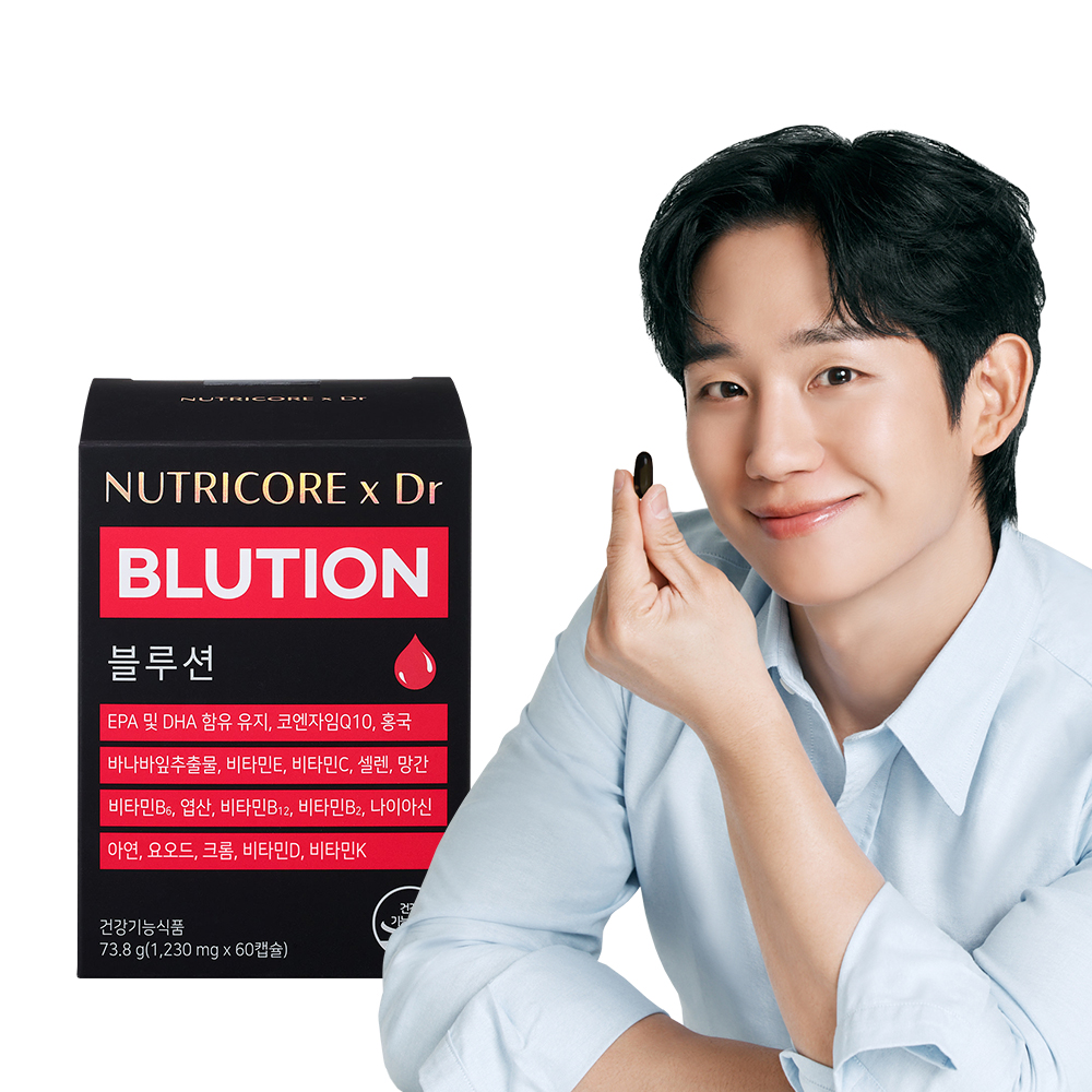 뉴트리코어 X Dr 블루션 블러딕스 60캡슐, 1개
