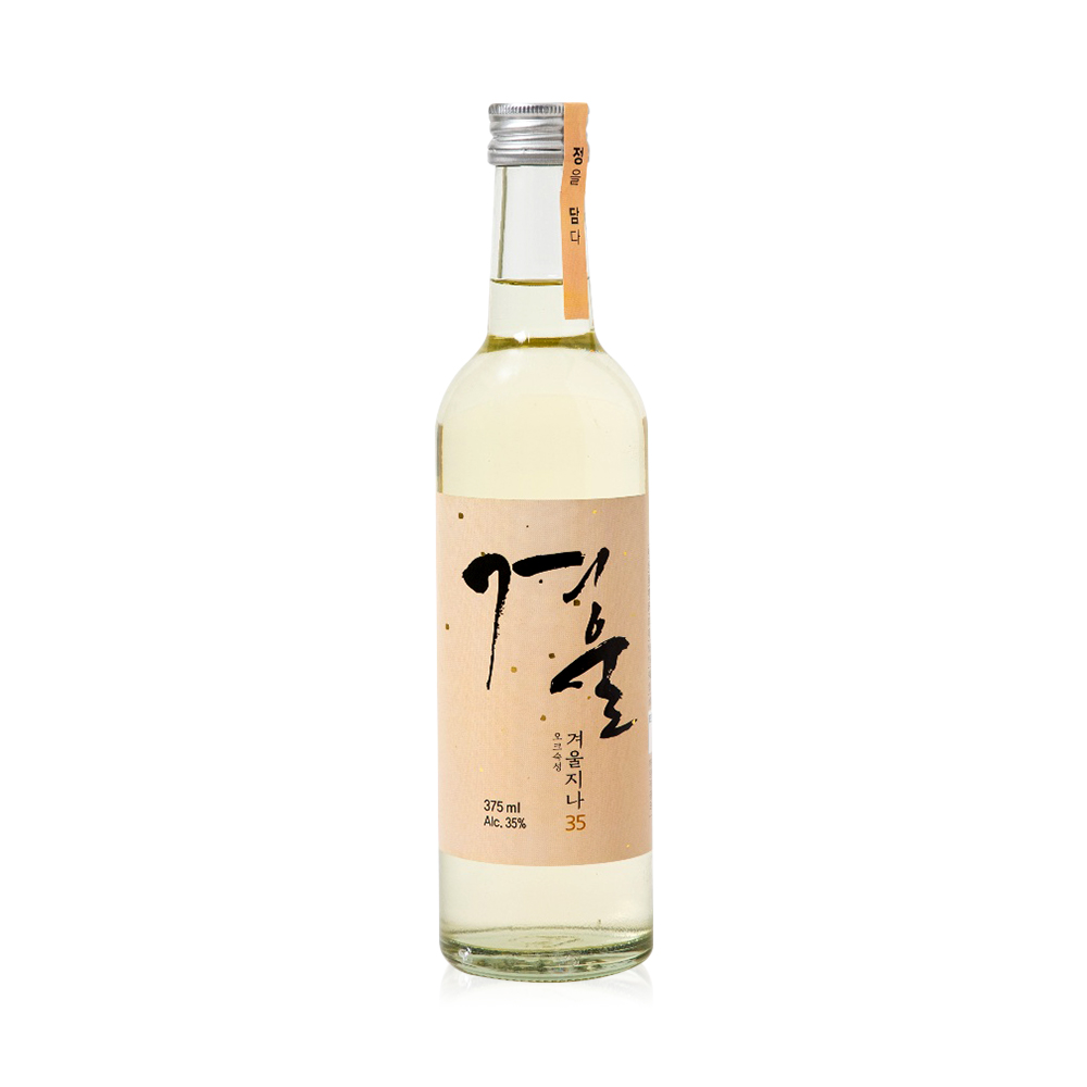 아리랑주조 겨울지나 오크숙성 35도 375ml 증류식소주