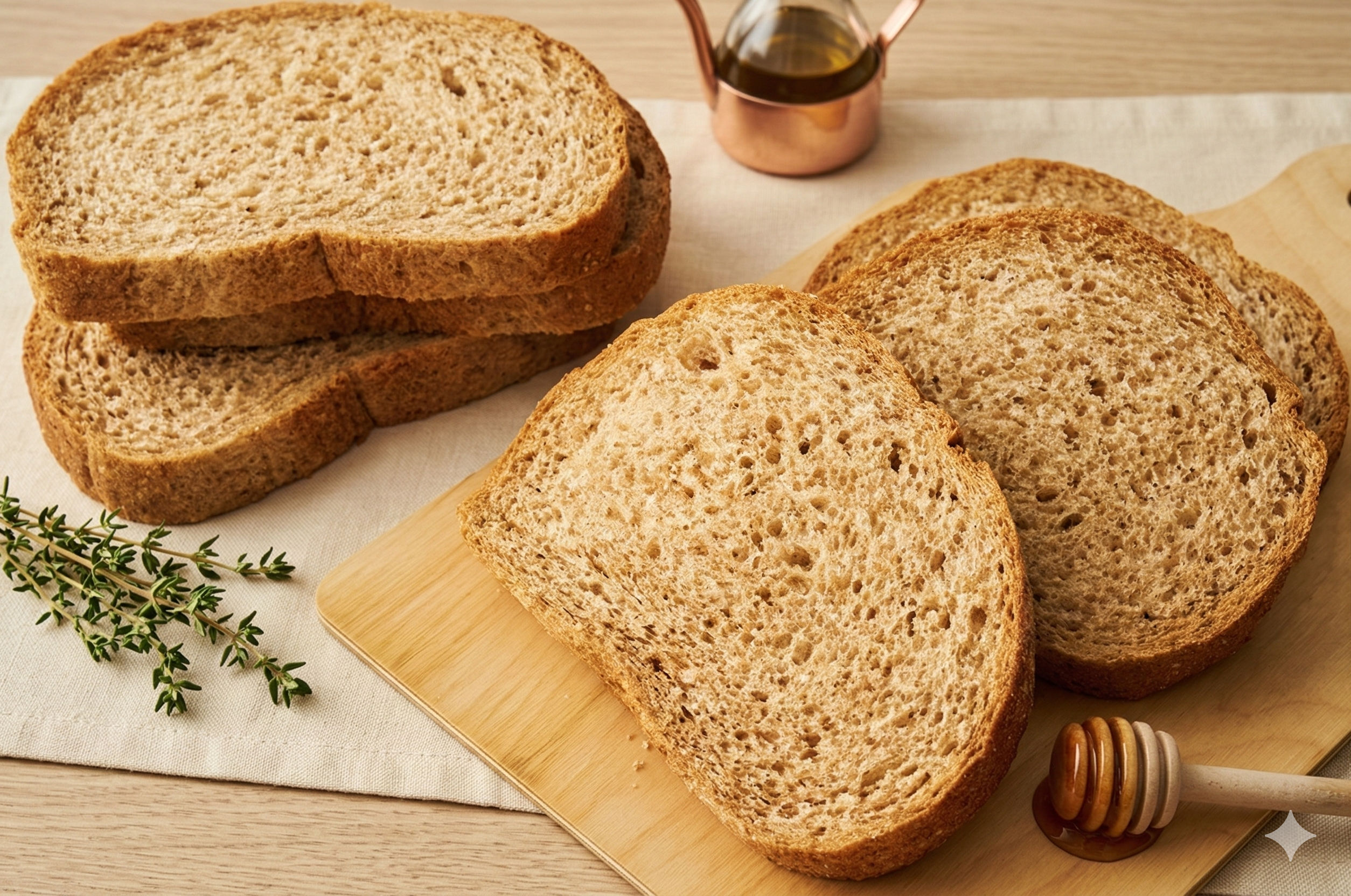 발효종 순수 통밀빵 제품 이미지