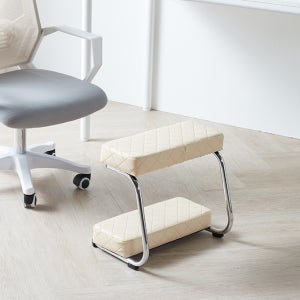 발받침대 사무실 책상 컴퓨터 발판 풋레스트 발 받침 거치대 2단