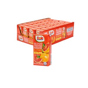 Dole 블러드오렌지 파라다이스 120ml (32개) 100% 과즙 비타민C 대량 구매