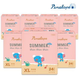 페넬로페 씬씬씬 아이스 썸머 밴드 기저귀 특대 192매