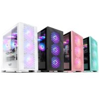 컴퓨터케이스 다크플래쉬 DLX21 RGB 미들케이스 화이트