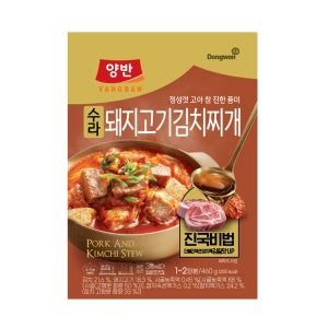 동원 양반 수라 돼지고기 김치찌개 460g