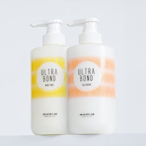 힐러랩 울트라본드 극손상 헤어팩 500ml+울트라본드 볼륨 트리트먼트 500ml