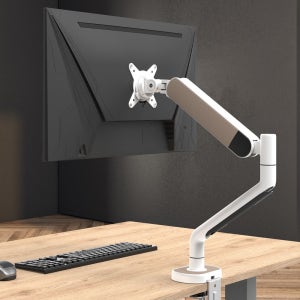 카멜 모니터암 CA3 패브릭 디자인 싱글 모니터거치대