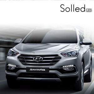 [쏠레드LED] 싼타페더프라임 H8 LED 안개등 딜라이트