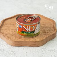 반해 l 파미나 N&D 펌프킨 멧돼지&사과 캔 140g