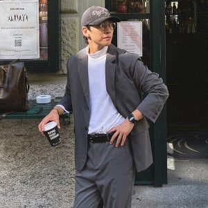 L-6XL 모노 감탄 링클프리 블레이져 구김제로 남자빅사이즈 자켓 캐주얼 세미정장