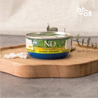 반해 l 파미나 N&D 프라임 캣 멧돼지&사과 캔 70g