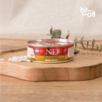 반해 l 파미나 N&D 퀴노아 캣 유리너리 캔 80g