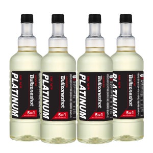 [불스원] 5in1 불스원샷 THE NEW 플래티넘 연료첨가제 500mlX4개입 휘발유