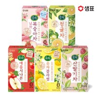 순작 콜드브루 아이스차 5종 3+3 골라담기 (유자 산딸기 복숭아 청귤 애플시나몬)