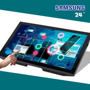 (강화유리) 24인치 삼성 정전식 터치 오픈프레임 DS-PT240SF-G