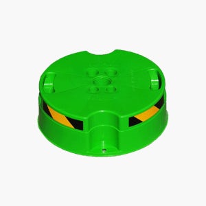 가림막휀스 하부베이스 시멘트채움 녹색 12kg