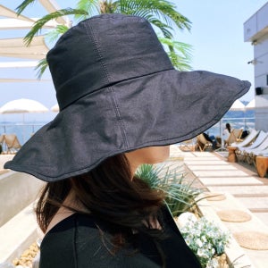 국산 얼굴소멸 버킷햇 와이어 벙거지 챙넓은 모자