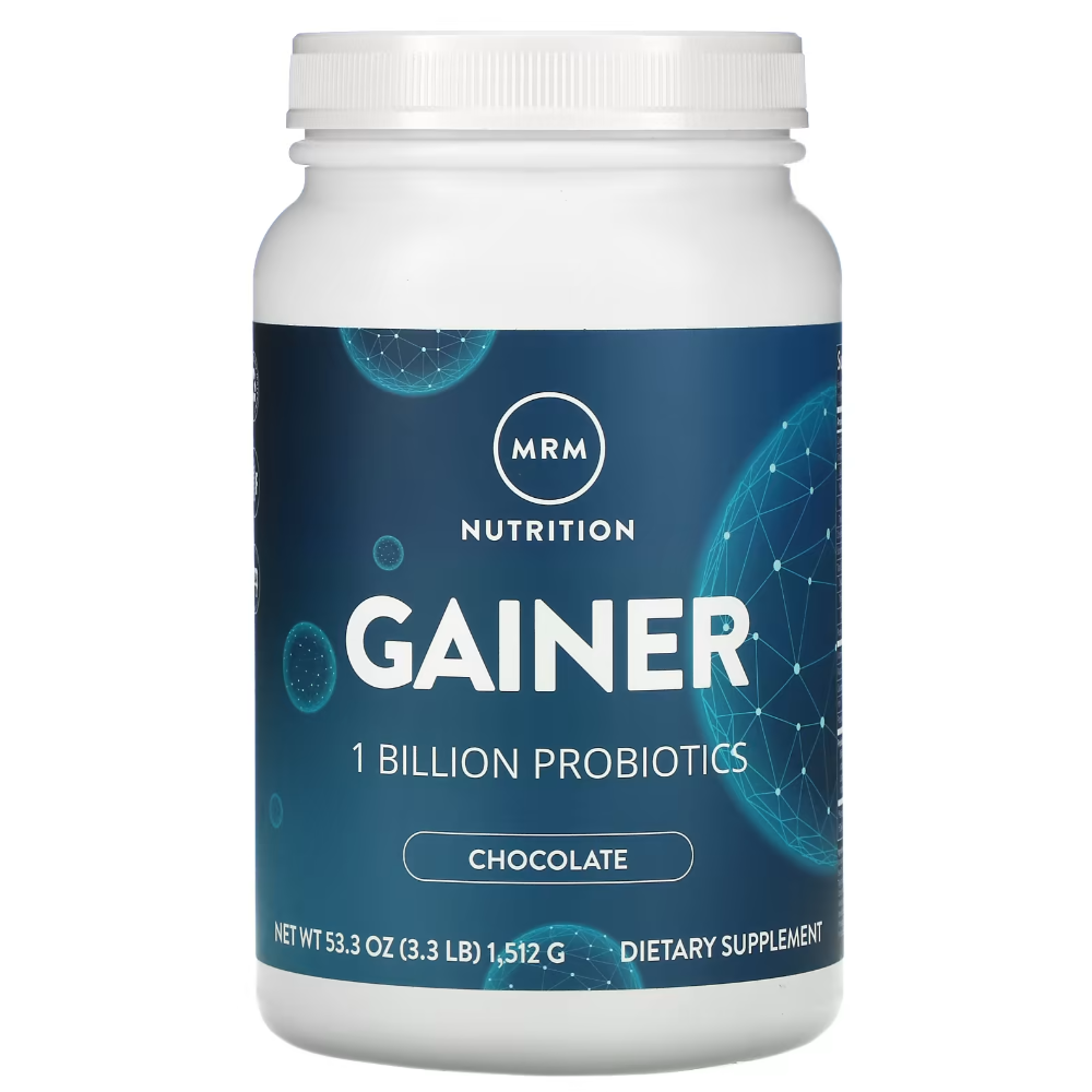 MRM 뉴트리션 <b>게이너</b> 초콜릿맛 <b>프로바이오틱스</b> <b>10억</b> 함유 1512g