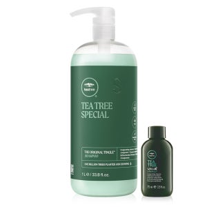 티트리 샴푸 1000ml+75ml 대용량 미용실 멘솔 샴푸린스 비듬 두피 쿨링 샴프