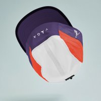 TEAM VAGA CLUB CAP 팀 보가 모자 러닝 달리기 등산 캠핑 아웃도어 마라톤캡 White Lilac / Purple / Neon Orange