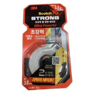 3M 울트라 초강력폼양면테이프 모든접착용UP-115 12mm