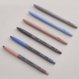 모나미 153 그리퍼 볼펜 유성 고무그립 볼팬