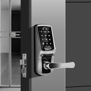 라맥스 IoT 스마트 도어락 무타공 현관문 주키 번호키 디지털도어록 비상키 N-650LI