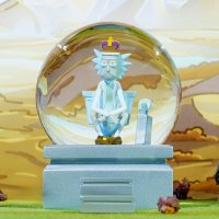 SOAP STUDIO Rick and Morty Crystal Ball 릭 앤 모티 크리스탈 스노우 볼 피규어 굿즈