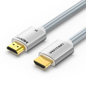 벤션 아이언실버 8K HDMI 2.1 케이블 0.5m ALCID