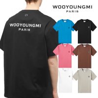 우영미 백로고 티셔츠 반팔 WOOYOUNGMI