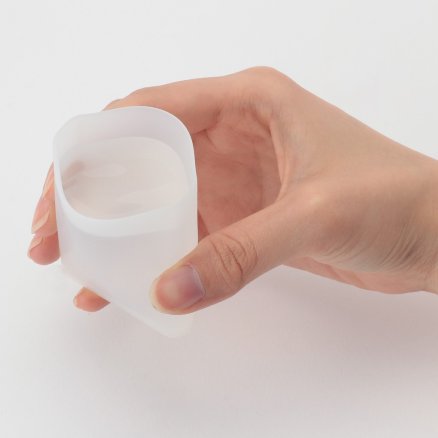 무인양품 무지 휴대용 실리콘 양치컵