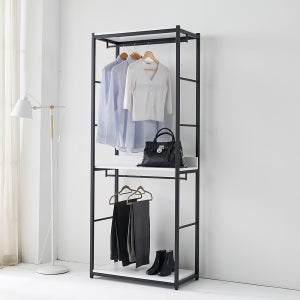 미젠시아 시아 600 행거장 시스템행거 드레스룸 옷방 수납장