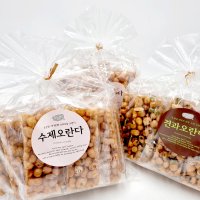 효담원 수제 프리미엄 플레인 견과 유자 오란다 옛날과자 400g