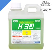 플렌티 H크린 녹물 얼룩 세척제 1L 녹 제거 금속 산화물 얼룩 세정제 청소 세제