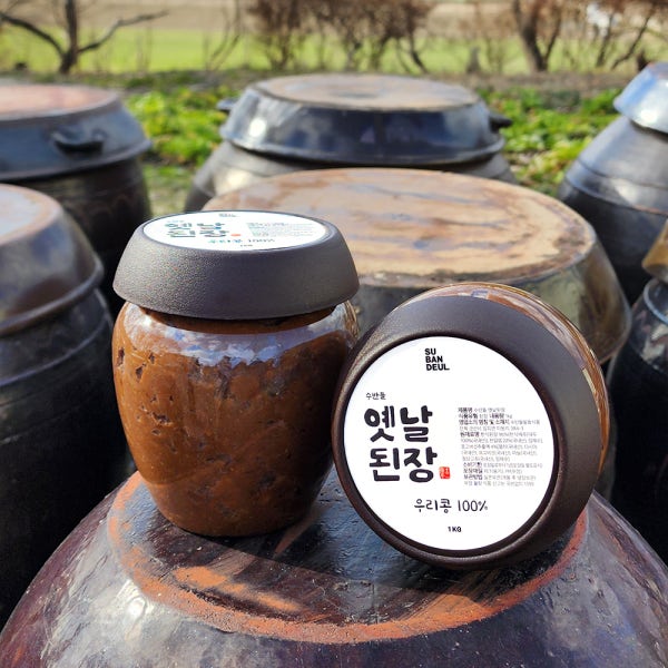 수반들 국산콩 재래식 한식 시골 전통 맛있는 옛날 집된장 1kg