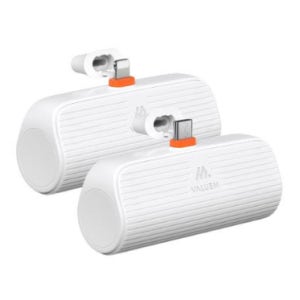 밸류엠 PD20W 고속 일체형 미니 도킹형 보조배터리 5000mAh 8핀