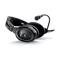 Bose A20 항공 헤드셋, 블루투스 이중 플러그 케이블 검정