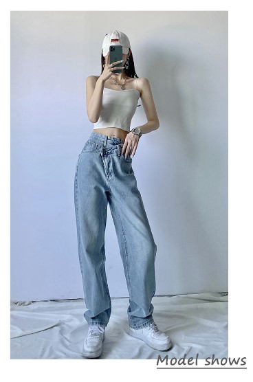 [엉뚱발랄오지랖] mz세대 여성 청바지