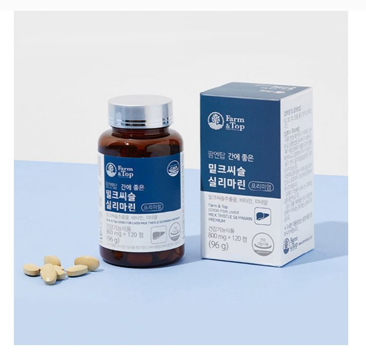 [팜탑]간에좋은밀크씨슬실리마린120정