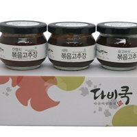 다산명가 볶음고추장 미니세트 B / 120g x 3병(새우,표고버섯,잔멸치) / 명가비법