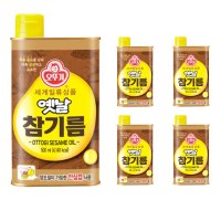 오뚜기 옛날 참기름 500ml, 5개