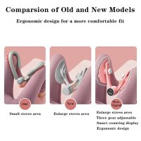 ems 트레이닝 벨트 저주파 복근운동기구 케겔 운동 장치, 골반 바닥 강화제 자극기, 허벅지 안쪽 장비, 여성 PC 근육 트레이너 피트니스