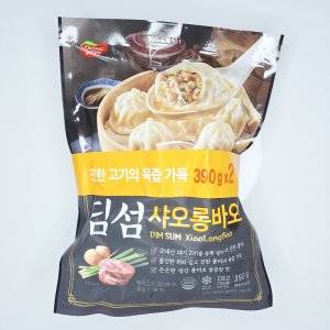 동원 딤섬 샤오롱바오 390g 2봉 중국식 냉동 찐만두
