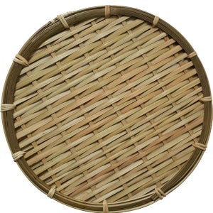 고급회채반20cm 대나무채반 바구니 소쿠리