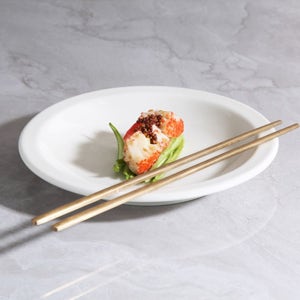 [디시위시] 시라쿠스 뉴욕 플레이트 23cm 원형 접시 무광 전사인쇄 도자기인쇄 홈카페 카페용 예쁜 플레이트