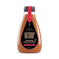 넛첩 NUTCHUP 짜먹는 무설탕 땅콩 버터 스위트칠리 435g 키토 비건 파스타 소스