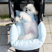 강아지 고양이 여름 인견 댕냥이 유모차시트